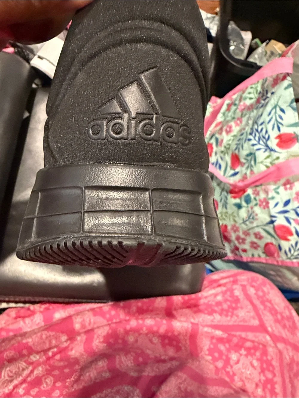 Adidas Men’s Light Motion Black Low-Top Sneakers